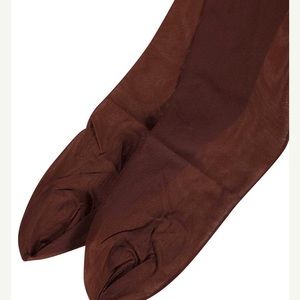 NWT Burberry “TB” Monogram Seamed Tights